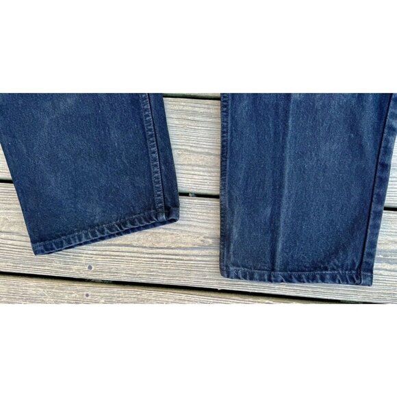 Harley Davidson Jeans Mens 42 X 30 Black Regular Relaxed Fit Actual Waist 40” - Picture 6 of 7